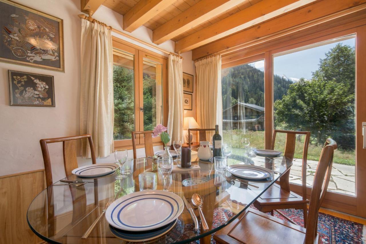 Chalets D'En Haut - Zaria - Happy Rentals Argentière Exteriör bild